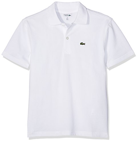 Lacoste Sport L1830 Polo, Blanco (Blanc), 14 años (Talla del Fabricante: 14A) para Niños