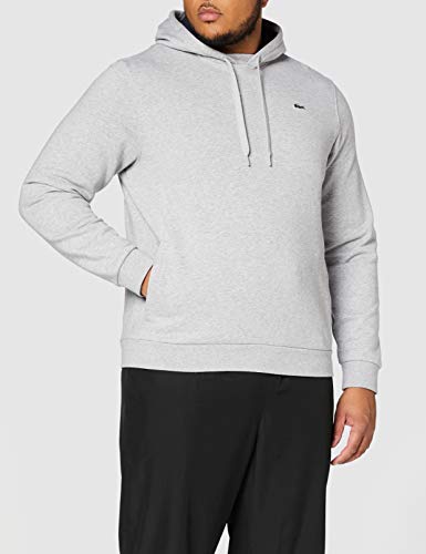 Lacoste Sport SH2128 Sudadera, Multicolor (Argent Chine/Marine), X-Large (Talla del fabricante: 6) para Hombre