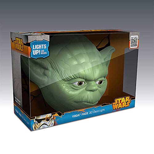 Lámpara quitamiedos 3D DECO LIGTH YODA HEAD