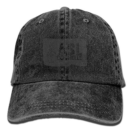 lanka ASL Rochelle Unisex lavado ajustable vintage sombrero de vaquero gorras de béisbol