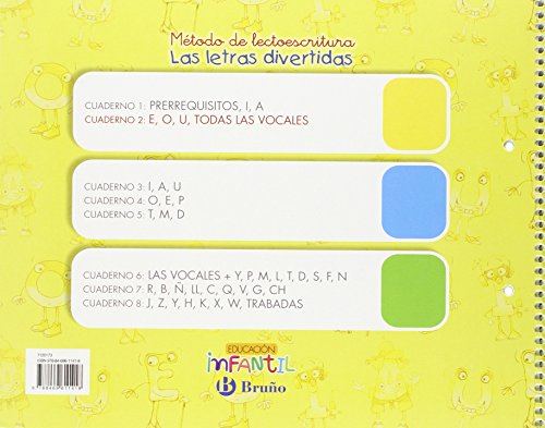 Las letras divertidas Pauta Cuaderno 2 - 9788469611418