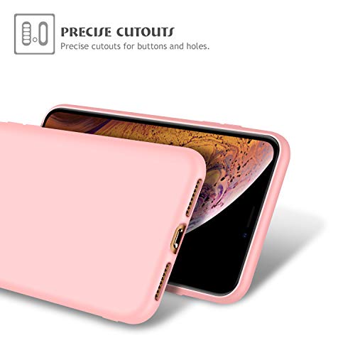 Leathlux 9X Funda iPhone XS MAX Silicona, Carcasa XS MAX Ultra Fina TPU Gel Protector Cover Case para iPhone XS MAX - Rosa, Verde, Púrpura, Azul Cielo, Amarillo, Rojo, Azul Oscuro, Translúcido, Negro