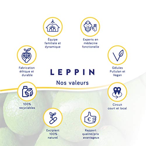 Leppin – Aceite de Borago 500 mg + Vit E 30 Cápsulas aceites ( – Equilibrio de la piel – Suplemento naturales