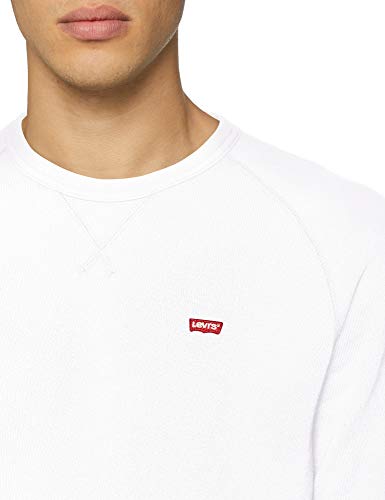 Levi's Original Hm Icon Crew Sudadera, Blanco (White + 0014), Small para Hombre