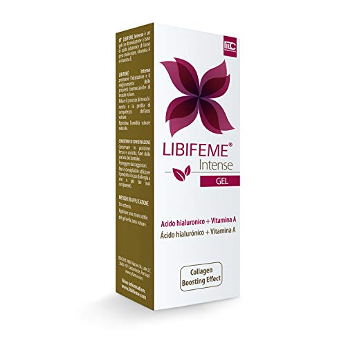 LIBIFEME INTENSE Gel Rejuvenecimiento Vulvar con Hilauronico Vitaminas A y E - Renovacion Celular Intensa de la Zona Vulvovaginal - 30 ml