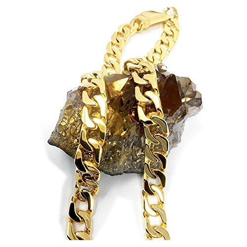 Lifetime Bling Hombre 24k metal base chapado en oro de 24 K Sin piedra