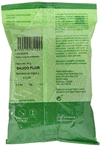 Linwoods Sauco Flor Cribado Bolsa 50Gr. 50 g