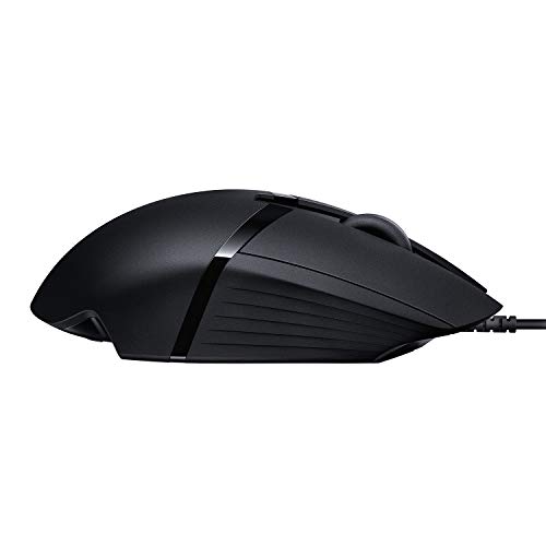 Logitech G402 Hyperion Fury Ratón Gaming con Cable, Seguimento Óptico 4,000 DPI, Peso Reducido, 8 Botones Programables, PC/Mac Negro