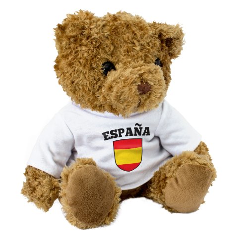 London Teddy Bears Oso de Peluche con la Bandera de España