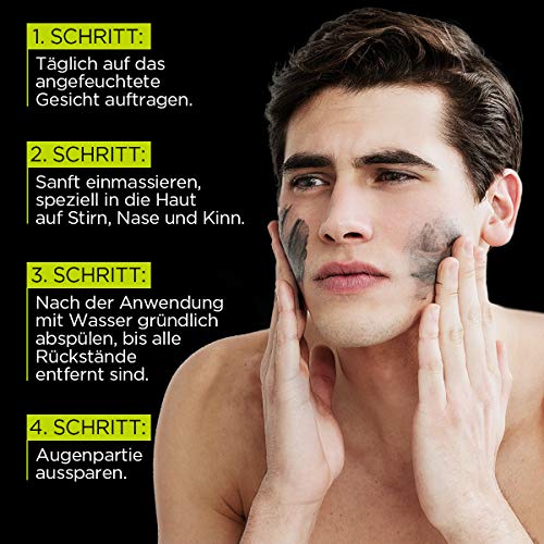 L'Oréal Men Expert Pure Charcoal - Exfoliante facial antiimperfecciones (2 unidades de 100 ml)