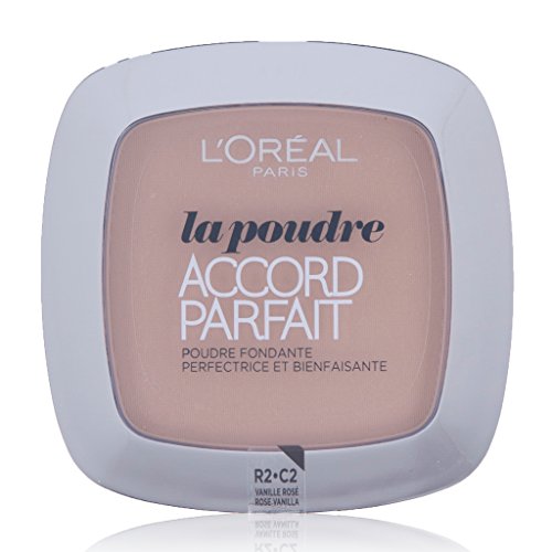 L'Oréal Paris Accord Parfait maquillaje en polvo, r2, Vanille Rosé, 61 g