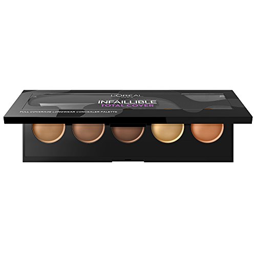 L'Oréal Paris Infalible Total Cover, Paleta Correctora, Tono 02 Oscura