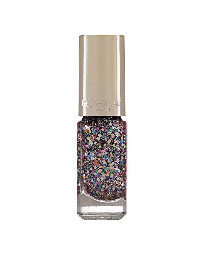 L’Oréal Paris Make-Up Designer Color Riche Le Vernis 842 Sequin Explosion esmalte de uñas Plata 5 ml - Esmaltes de uñas (Plata, Sequin Explosion, Francia, 5 ml, 20 mm, 70 mm)