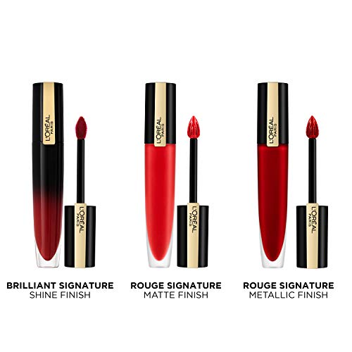 L'Oréal Paris Rouge Signature Captivate - Pintalabios Mate Permanente, 131 I Burdeos