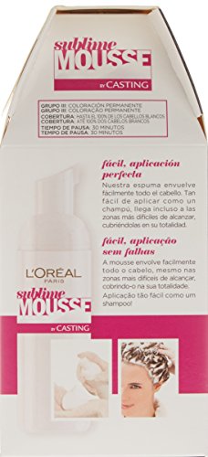 L'Oreal Paris Sublime Mousse Coloración Permanente 200 Negro Sensual - 200 ml