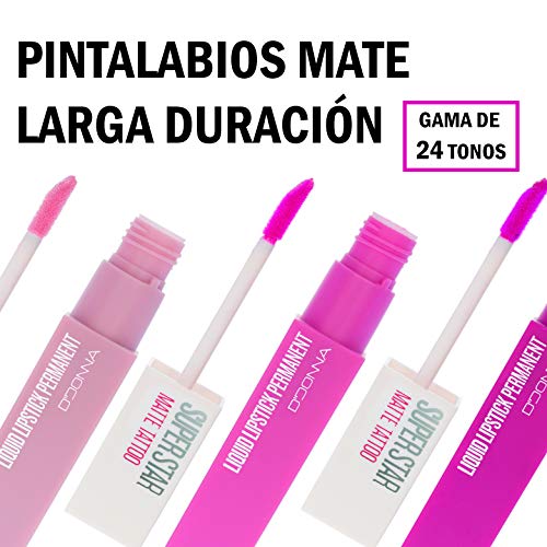 Lote Cia&Co 3 x Super Star Matte ROSAS - Barra de Labios Liquida Mate Tatto Permanente (Colores Rosas - Lote MY-01)