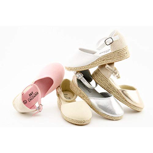 L&R SHOES - L&R SHOES 442-11 Alpargata Valenciana NIÑA - Sintético para: NIÑA Color: Oro Talla: 27