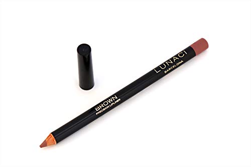 LUNACI Barcelona Perfilador de Labios en 6 Colores Lipliner Perfilador de Labios, Larga Duración Con Vitamina E (Color: Brown)