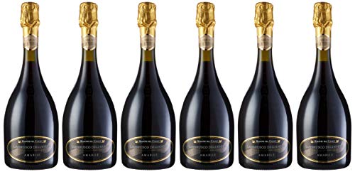 Maestri Del Casale Lambrusco Galla Tinto - Paquete de 6 botellas de 75 - Total 450 cl