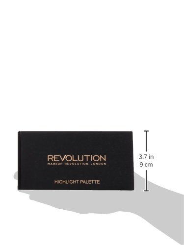 Makeup Revolution Highlighting Powder Palette Highlight Paleta rozświetlaczy do twarzy 15g