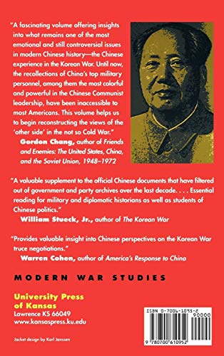 Mao's Generals Remember Korea (Modern War Studies)