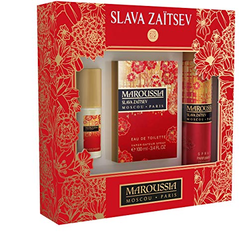 Maroussia Coffret Eau de Toilette 30 ml + Déodorant 150 ml + Vapo de Sac 15 ml