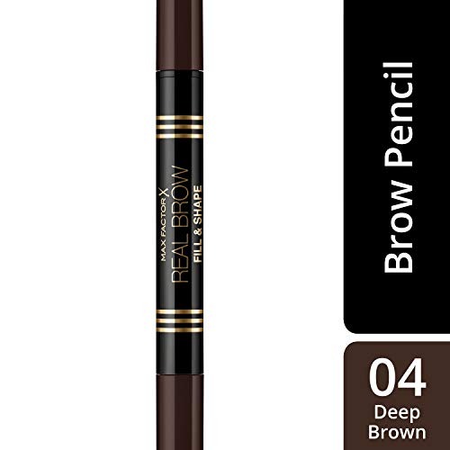 Max Factor Fill & Shape Lápiz de Cejas Tono 04 Deep Brown 0.66 gr