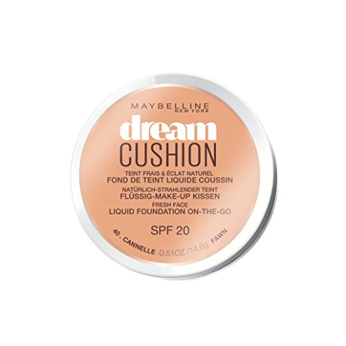 Maybelline New York Dream Cushion - Base de maquillaje líquida con almohadilla