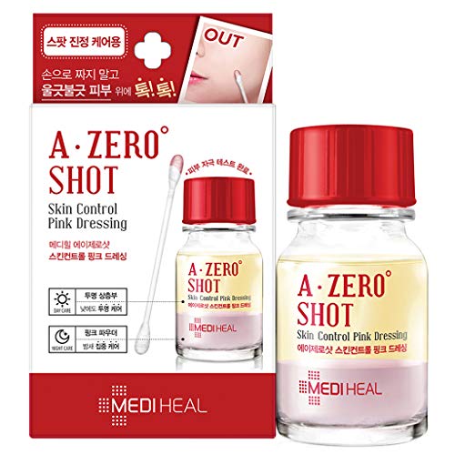 Mediheal - A-zero Shot Pink Dressing, Tratamiento Para Espinillas Con Resultados Visibles