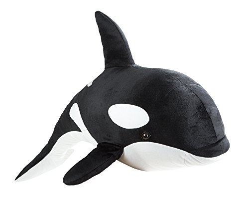 Melissa & Doug- Orca - Plush, Color Negro/Blanco (18802)