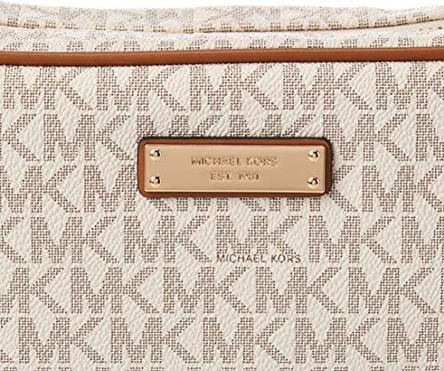 Michael Kors - Crossbodies Lg Ew Crossbody, Bolsos bandolera Mujer, Marfil (Vanilla), 6x24x16.5 cm (B x H T)