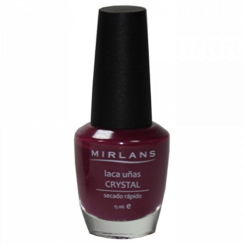 Mirlans, Laca uñas secado ultra rápido 15ml - Color Borgoña