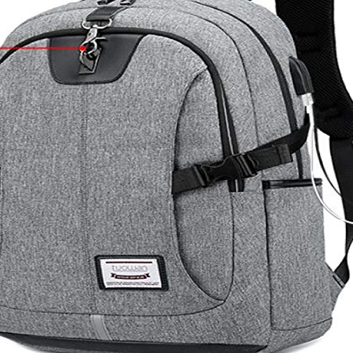 Mochila para Hombre, Tendencia de Moda, Mochila para computadora de Gran Capacidad, Simple, Informal, Secundaria, Estudiante Universitario, Mochila Escolar