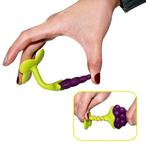 Mordedor bebes Baby Teething Toys Juguetes de dentición para bebés, conjunto de mordedores de silicona natural de silicona suave (5 piezas)