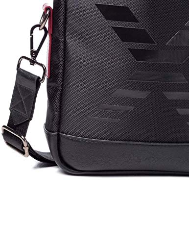 Munich Crossbody City, Bolso bandolera para Hombre, Negro (Black), 10.0x30.0x25.0 cm (W x H x L)