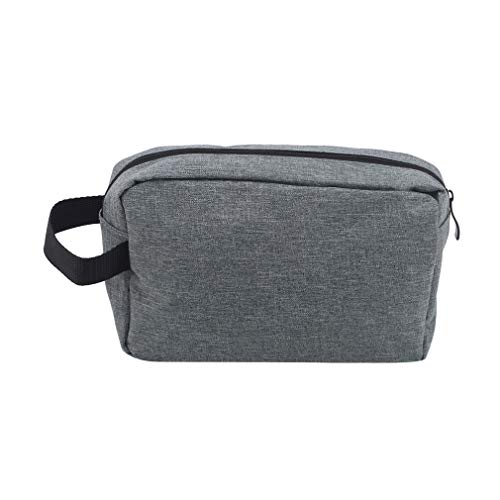 Mvude Wash Bag Waterproof Makeup Pocket Shaving Toiletries Container for Household, gris (Gris) - Mvude