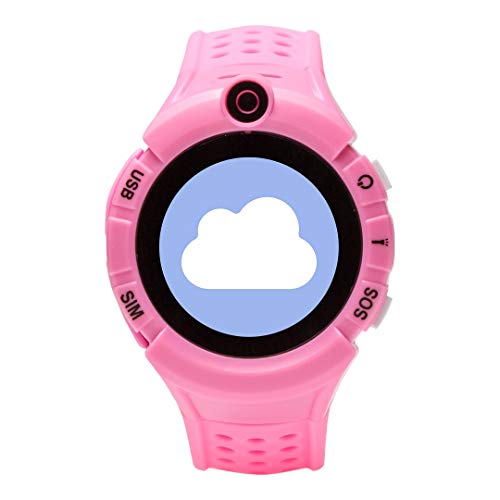 MY WATCH Smartwatch Niño - Reloj Inteligente con Localizador GPS Niños - Compatible iOS/Android - Botón SOS y Detección de Ausencia del Reloj - Reloj Inteligente - Todas Las Operadoras