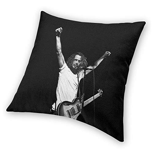 N / A Chris Cornell Funda de cojín de asiento Pl 1 plástico Principales Productos Cómodos y suaves F * 1R Salón