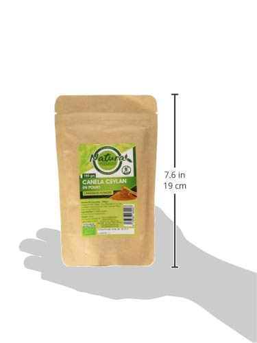 Natura Premium Canela Ceylan en Polvo, 100g, Pack de 1