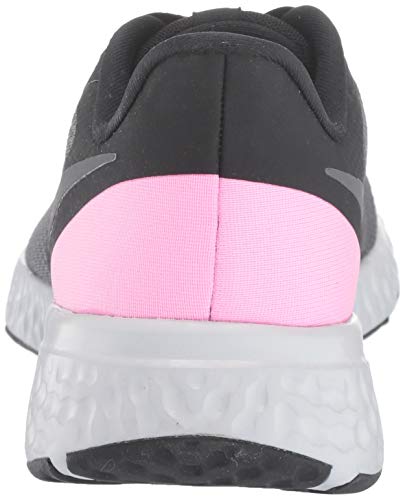 Nike Revolution 5, Mujer, Multicolor (Black/Psychic Pink/Dark Grey 004), 40 EU