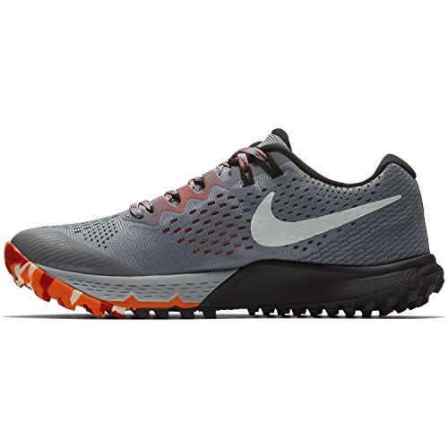 Nike W Air Zoom Terra Kiger 4, Zapatillas de Running para Mujer, Gris (Cool Grey/Black/Deep Jungle/Barely Green 003), 36 EU