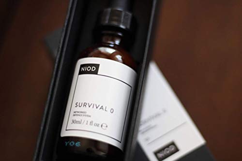 niod supervivencia 0 sistema de defensa en Red 30 ml, Diseñado para uso nocturno por todos los tonos de piel.