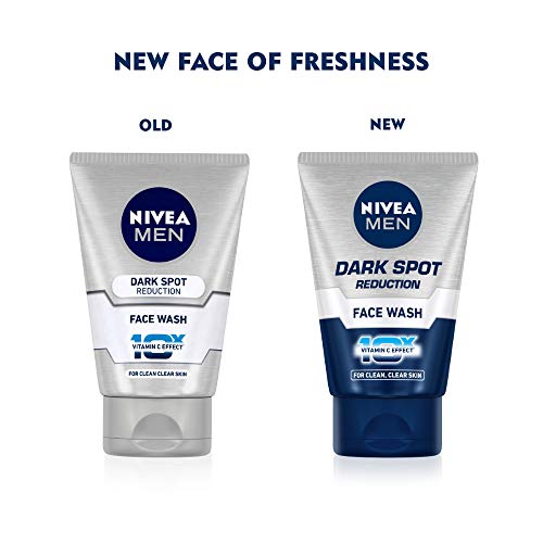 Nivea Men Dark Spot Reduction Face Wash (10x Whitening), 100 ML by Nivea