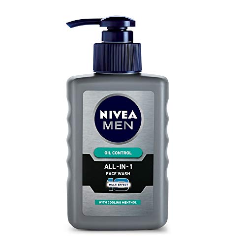 Nivea Men Oil Control All In One Face Wash Pump, 150ml