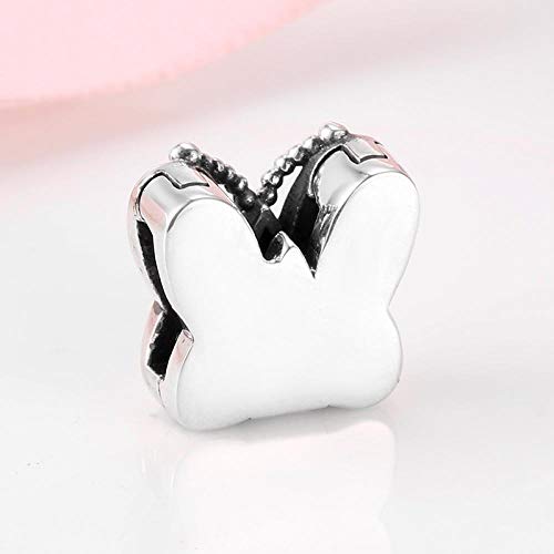 N/L Fit Charms 925 Original Bracelet Sterling Silver 925 Butterfly Animals Charm Clips Beads Women Accessories Jewelry