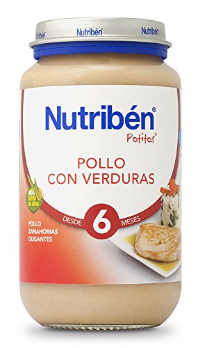 Nutribén Potito - Pollo con Verduras - 250 gr