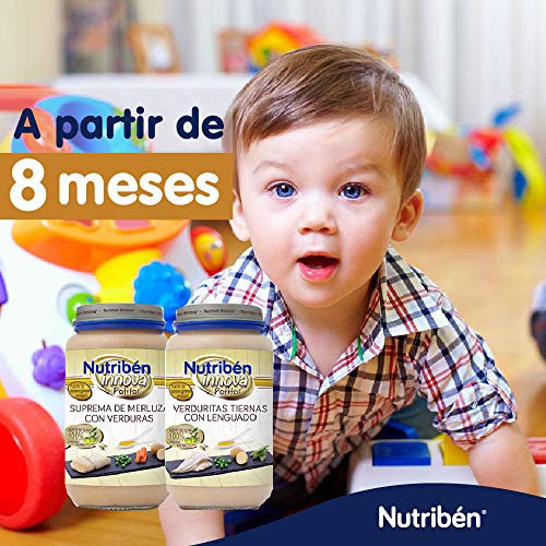 Nutribén Potitos Innova Suprema De Merluza Con Verduras Desde Los 8 Meses 250 g