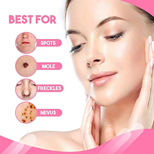 Organic Tags Solutions Serum, Mole & Skin Tag Repair Solution Painless Mole Skin Dark Spot Repair Face Wart Tag Freckle Repair Cream Oil (20ml)