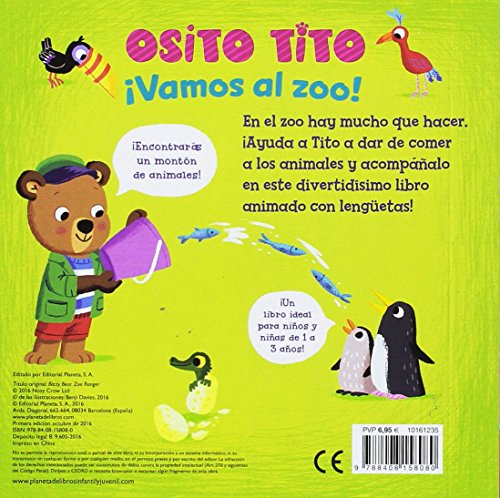 Osito Tito. ¡Vamos al zoo!