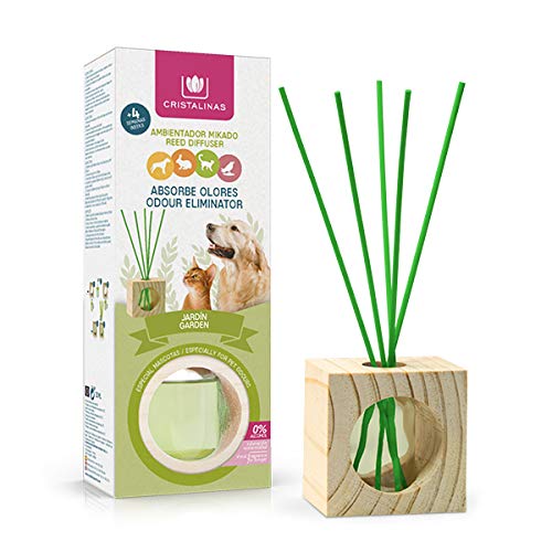 Pack Premium Madera Natural. Esfera Premium Mikado de 180ml + Mikado Madera Lavanda + Mikado Madera Jazmin + Mikado Absorbe Olor Jardin + Esfera Absorbe Olor Brisa Marina para Coche.